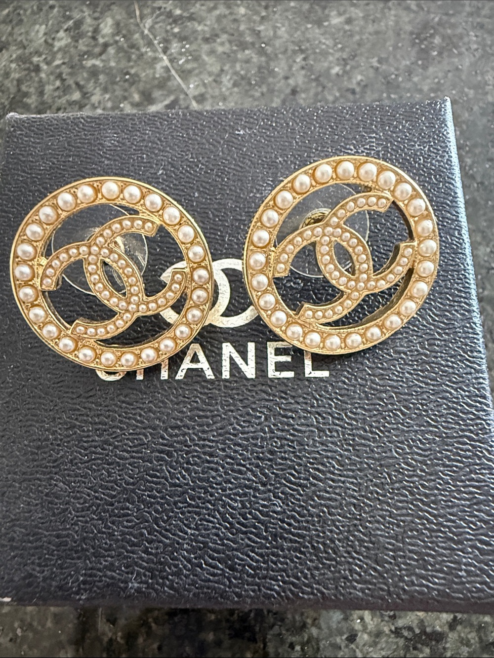 Authentic Chanel earrings